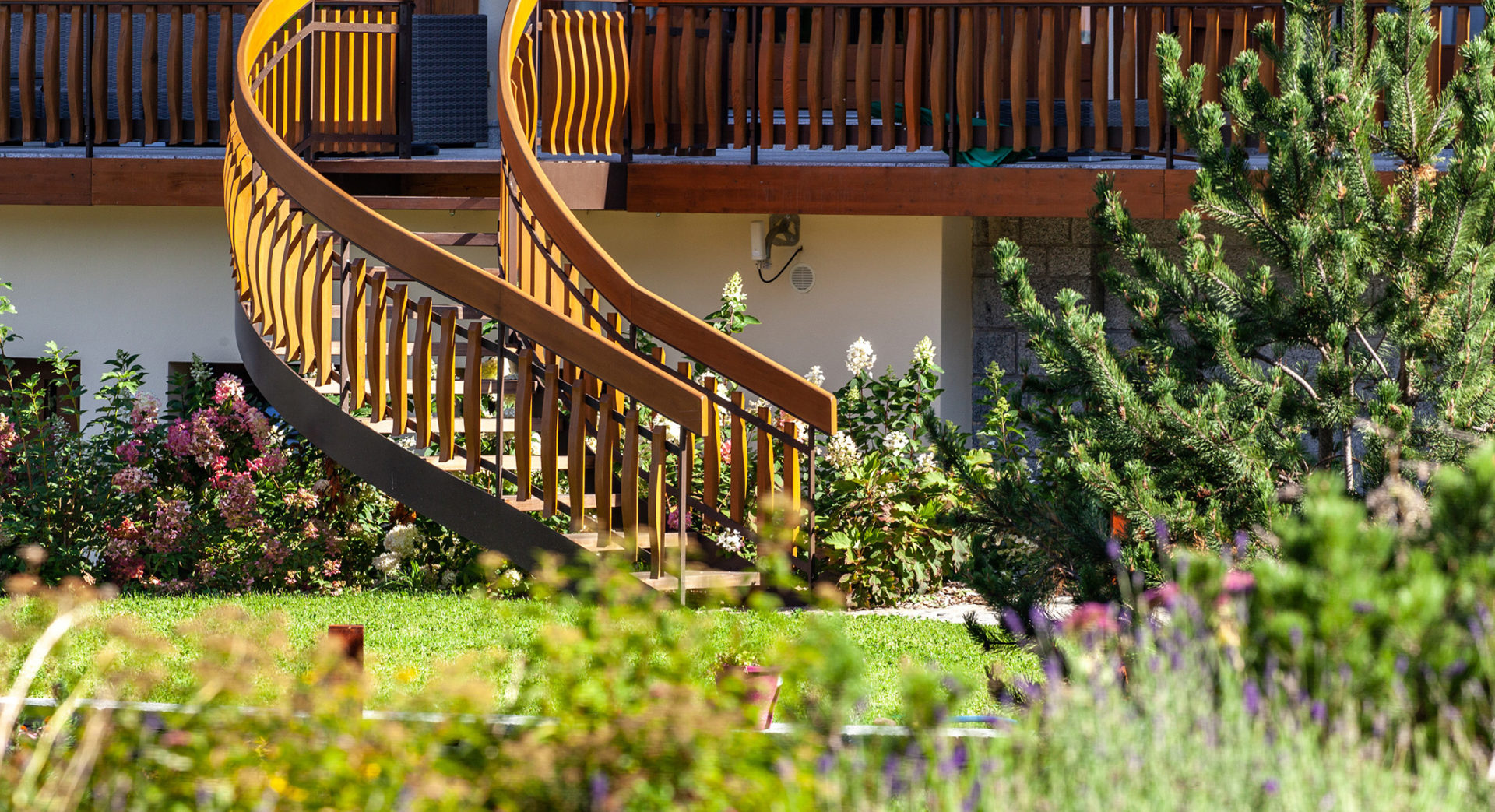 Aménagement extérieur escalier jardin