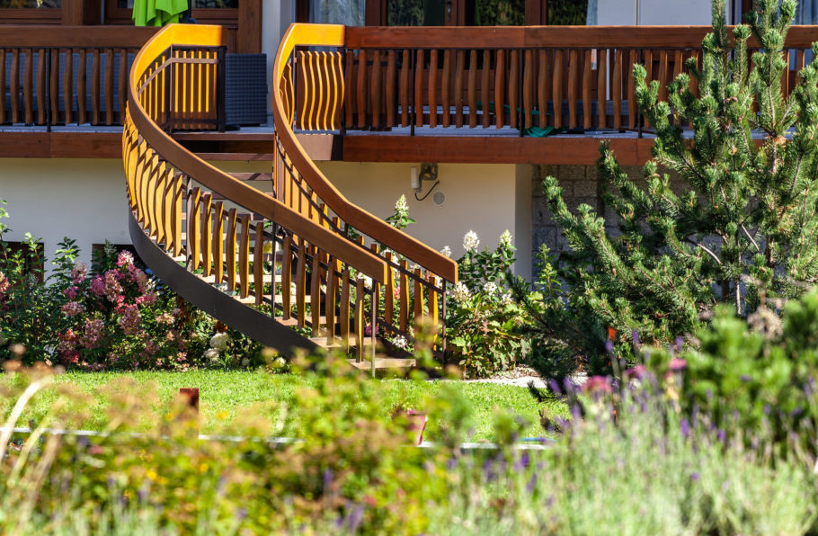 Aménagement extérieur escalier jardin